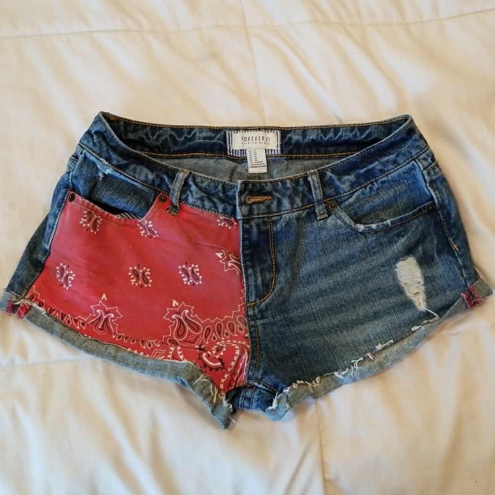 Forever 21Bandana Shorts
